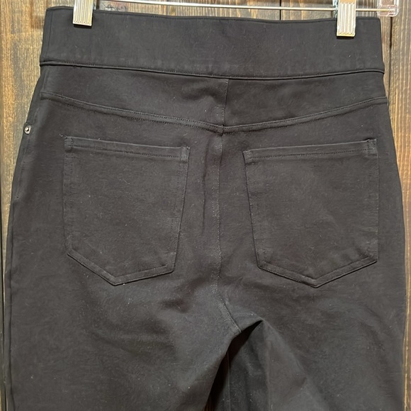 Spanx Pants S Black Skinny Ankle Shapewear Tummy Control High Waist Minimalist - Picture 6 of 11